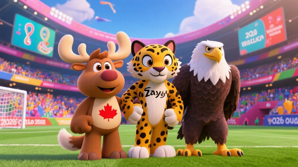 揭秘2026世界杯吉祥物：Maple、Zayu与Clutch背后的文化密码与狂欢寓意